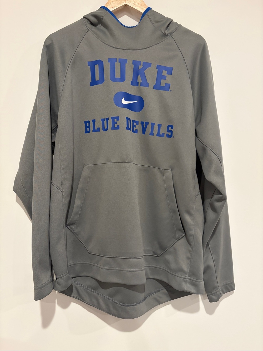 Nike DRI-FIT Men Small Duke Blue Devils Basketball Spotlight Performance Hoodie